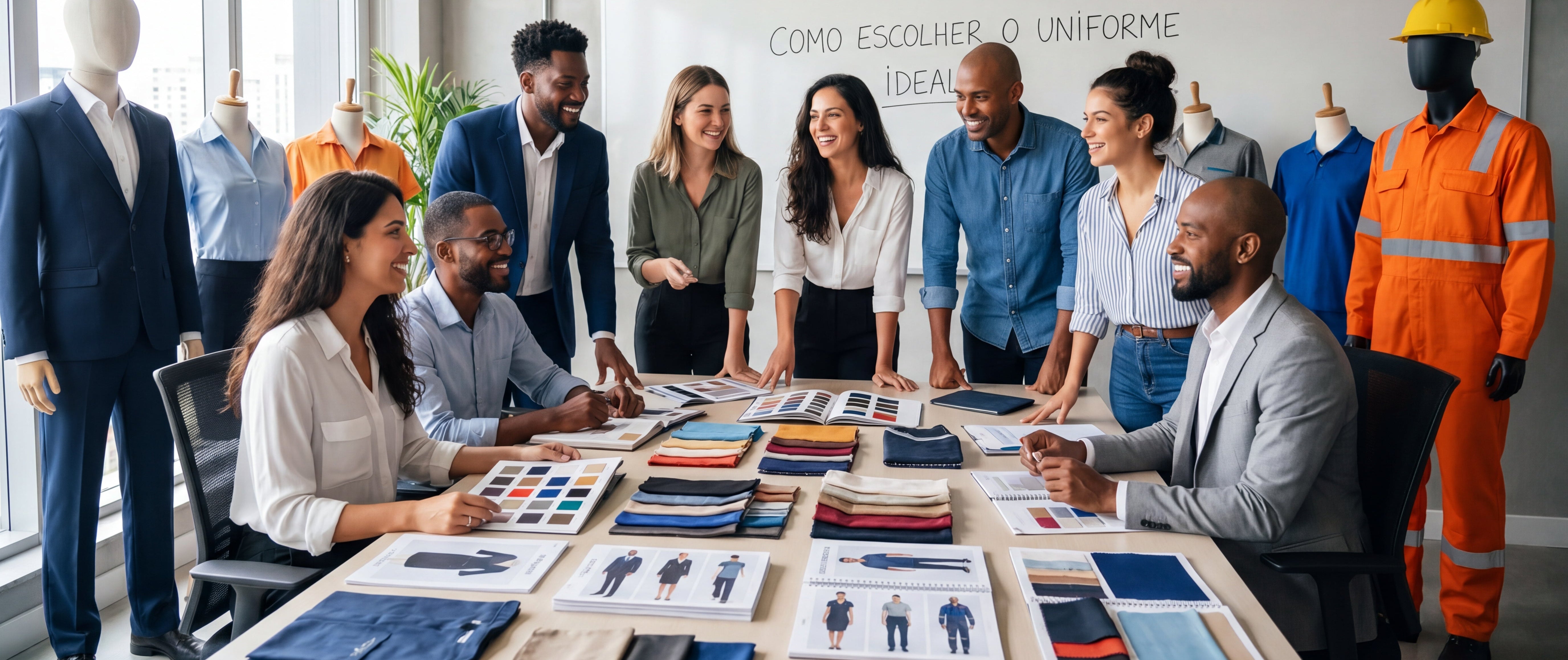 Como escolher o uniforme para sua empresa? - Mapa Uniformes