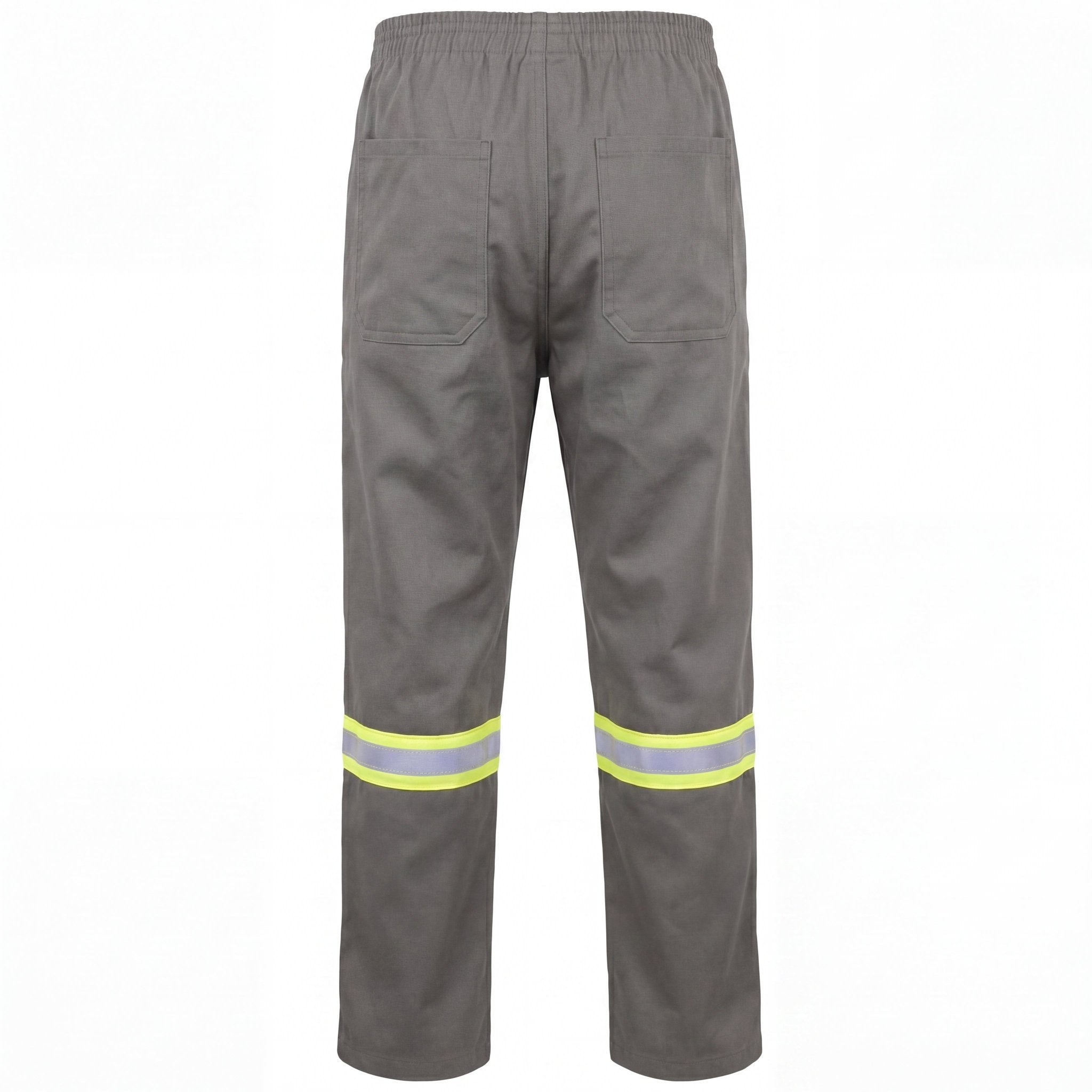 Calça de Brim com Faixa Refletiva - Cintura em elástico - Mapa Uniformes
