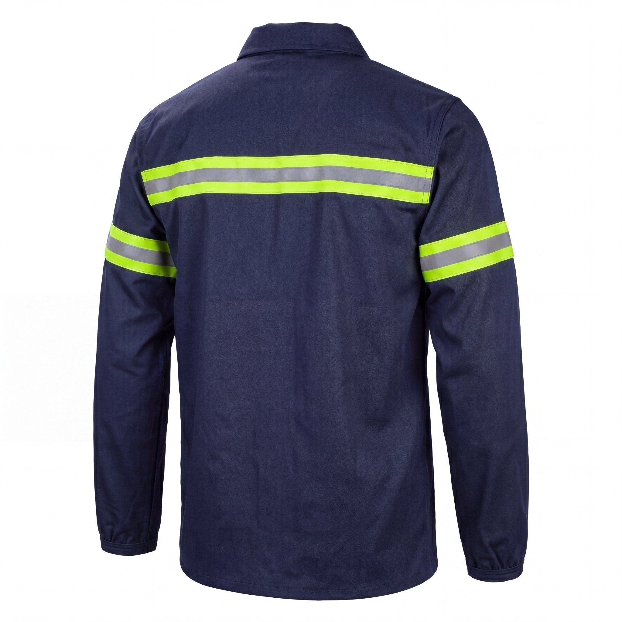 Camisa de Brim com Faixa Refletiva - Manga Longa - Mapa Uniformes
