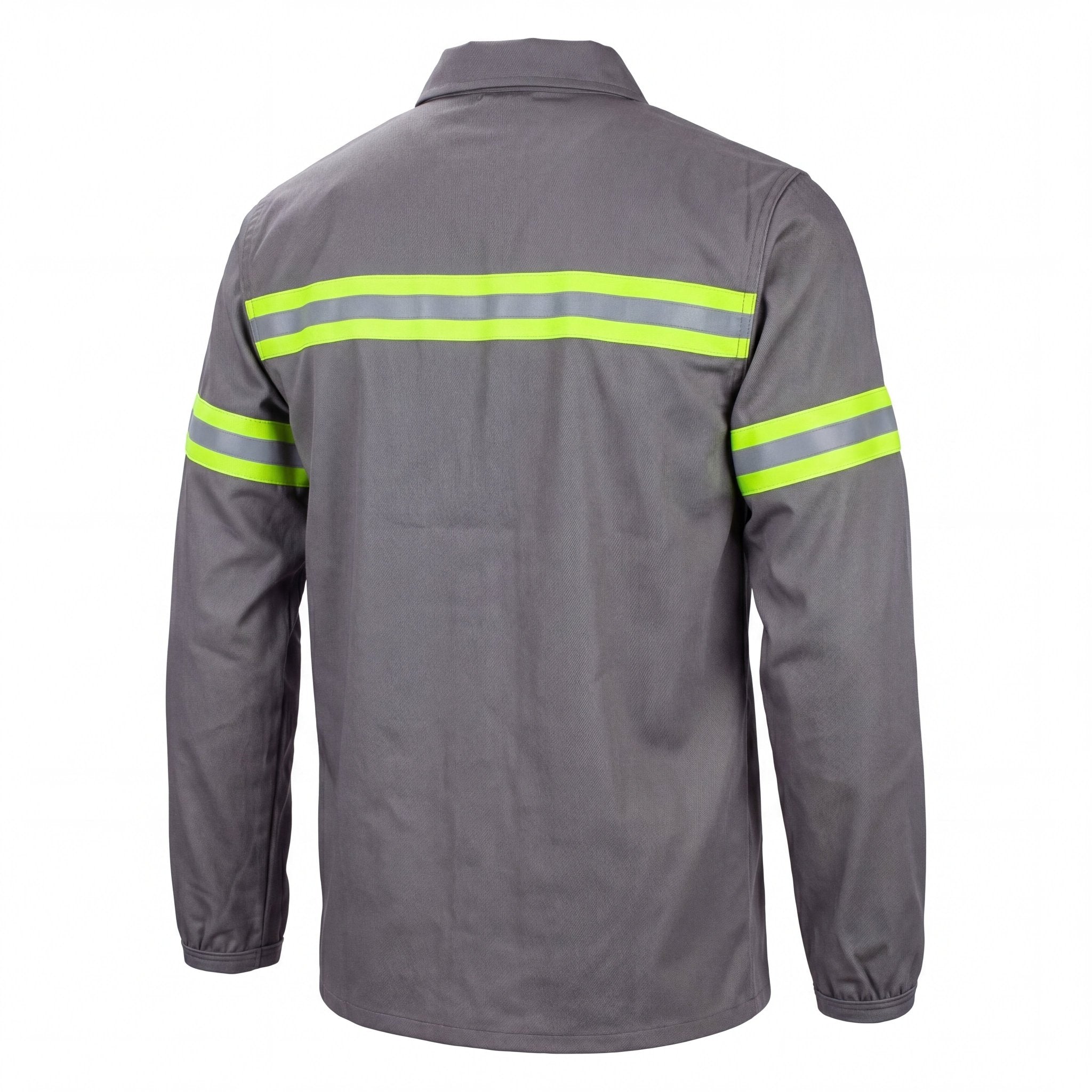 Camisa de Brim com Faixa Refletiva - Manga Longa - Mapa Uniformes