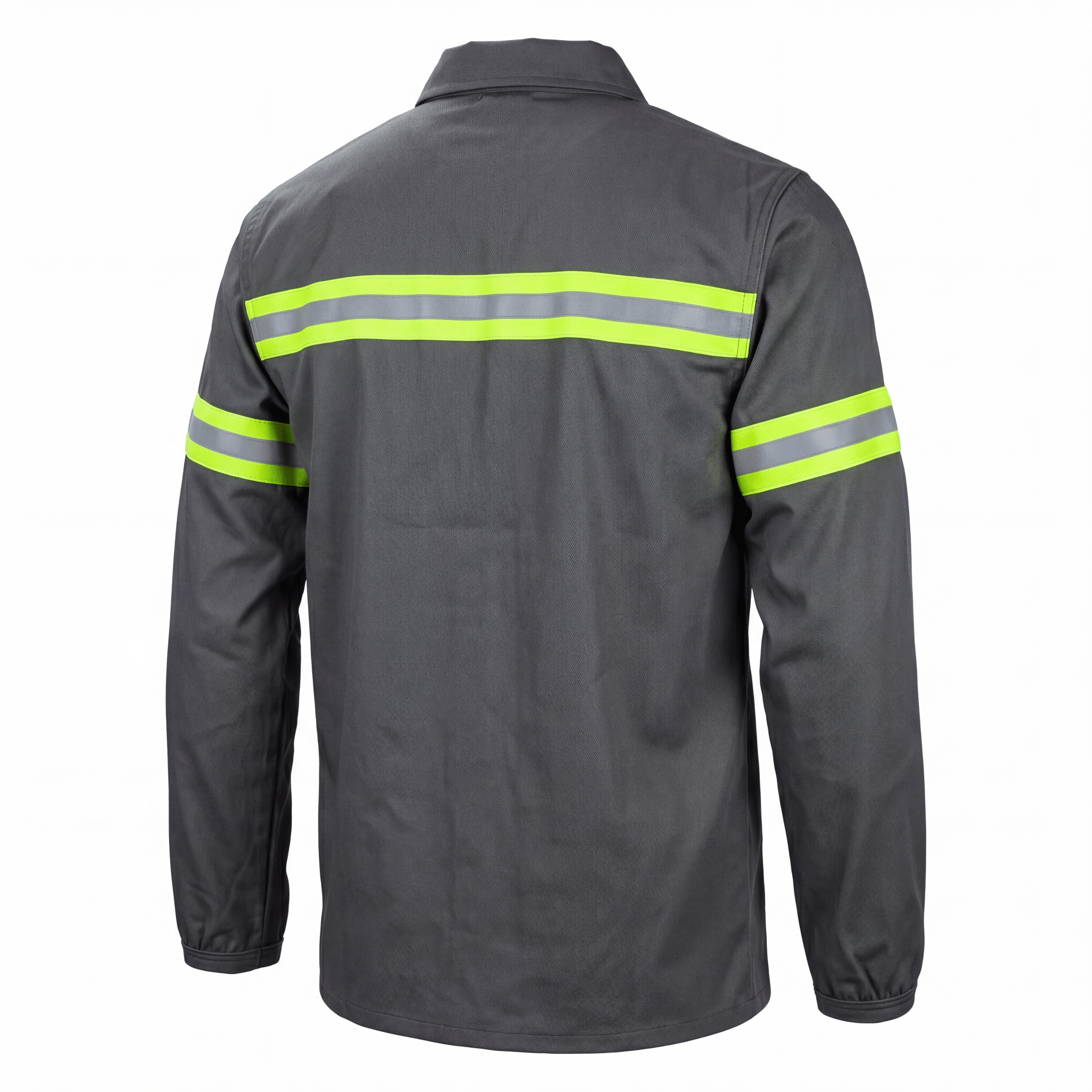 Camisa de Brim com Faixa Refletiva - Manga Longa - Mapa Uniformes