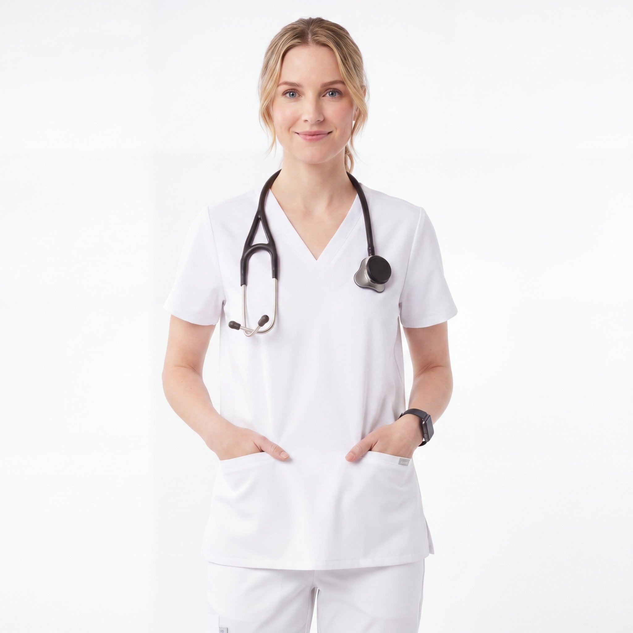 Camisa Cirurgica Scrub Algodão Unissex - Mapa Uniformes