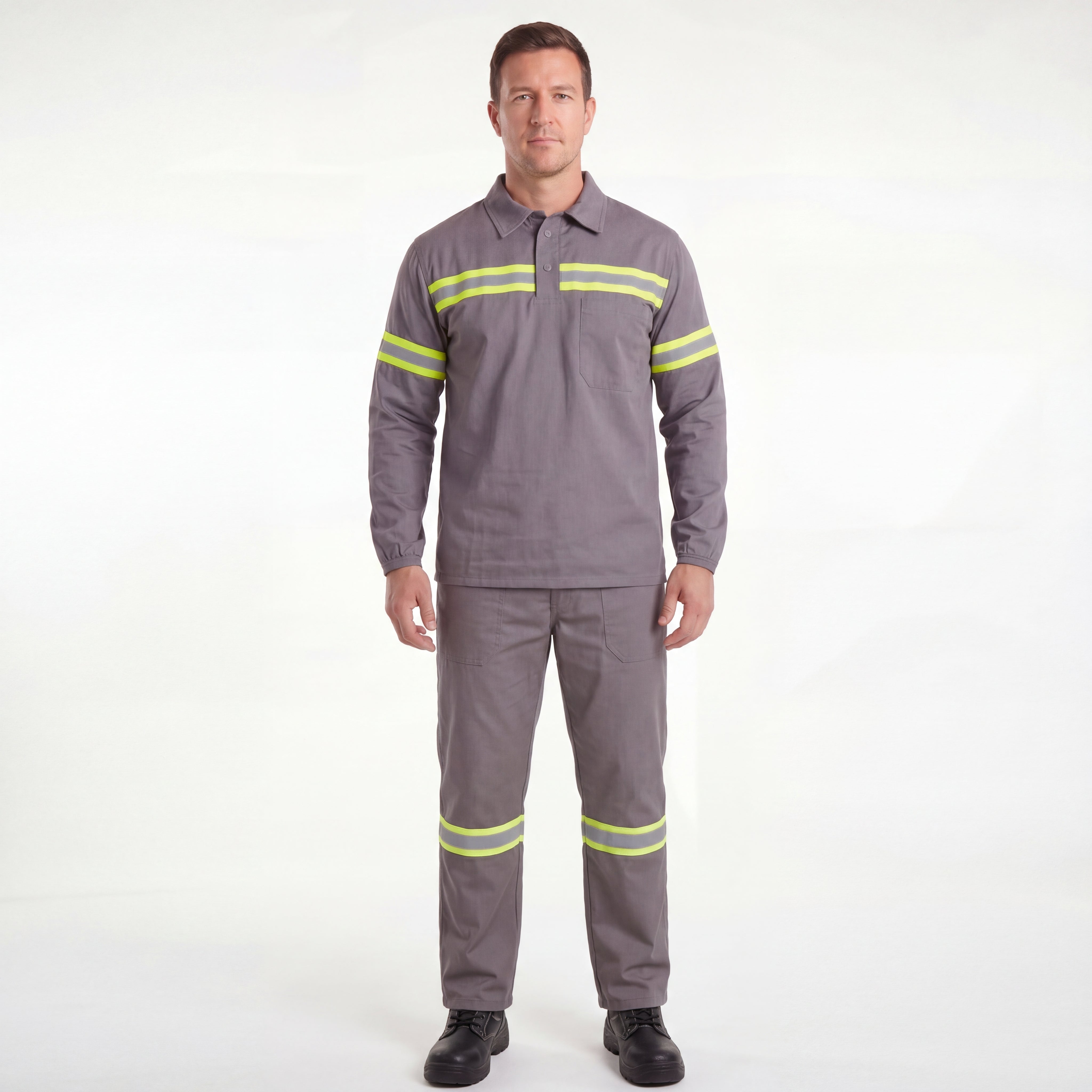 Conjunto de Brim com Faixa Refletiva Endurance