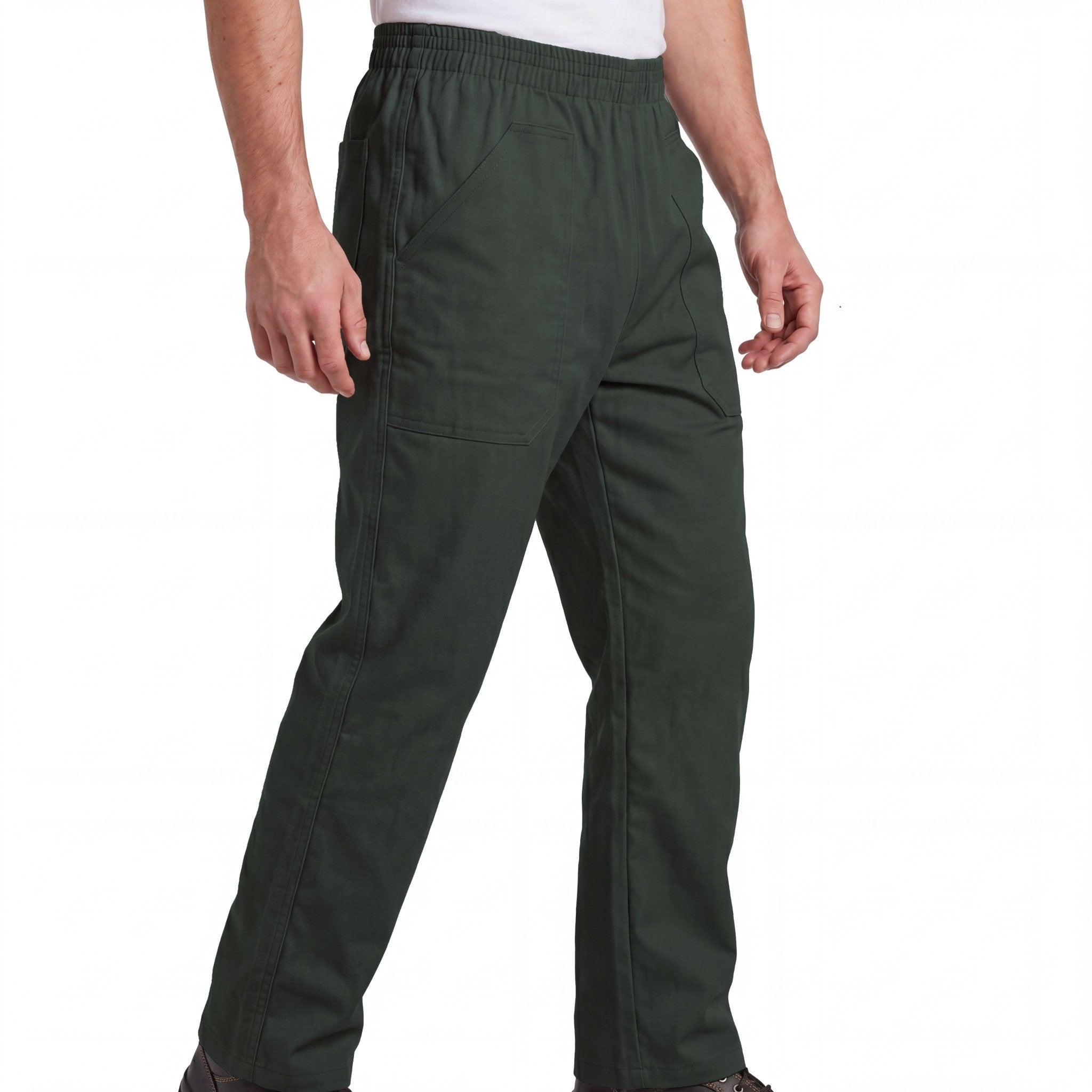 Calça de Brim - Cintura em elástico - Mapa Uniformes